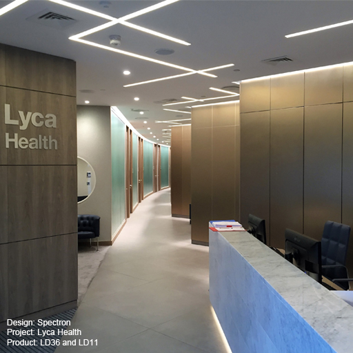 Lyca Health Clinic Lightgraphix Creative Lighting Solutions
